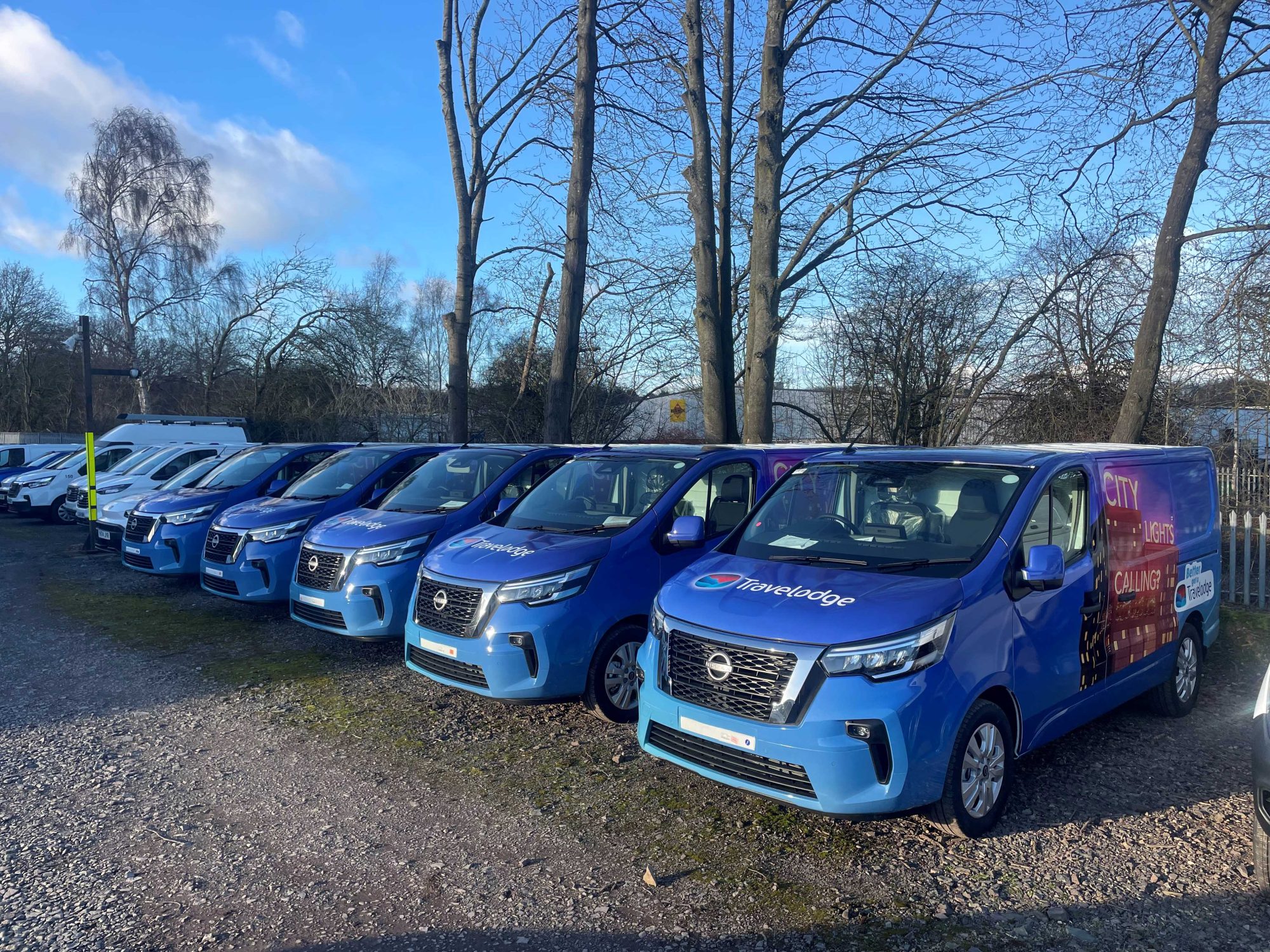 Travelodge vans